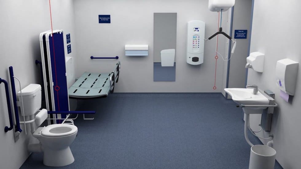 Disabled Toilets with a Changing Places Facility.
