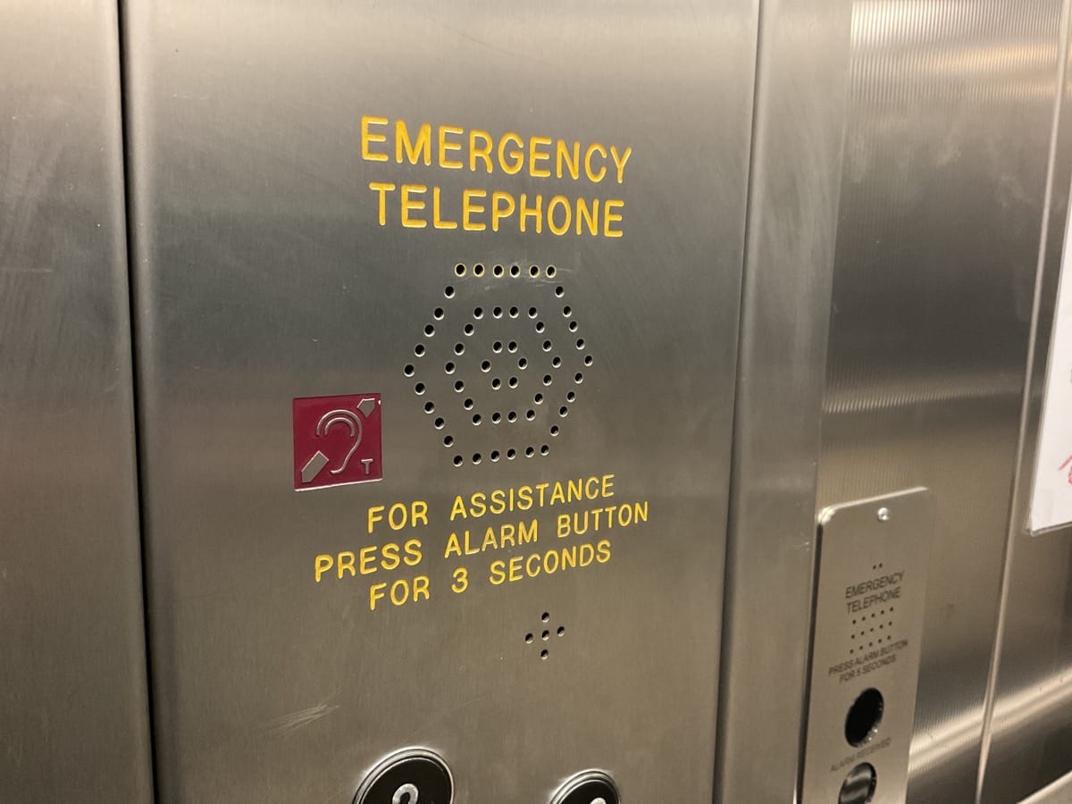 Hearing Loop installed in a lift