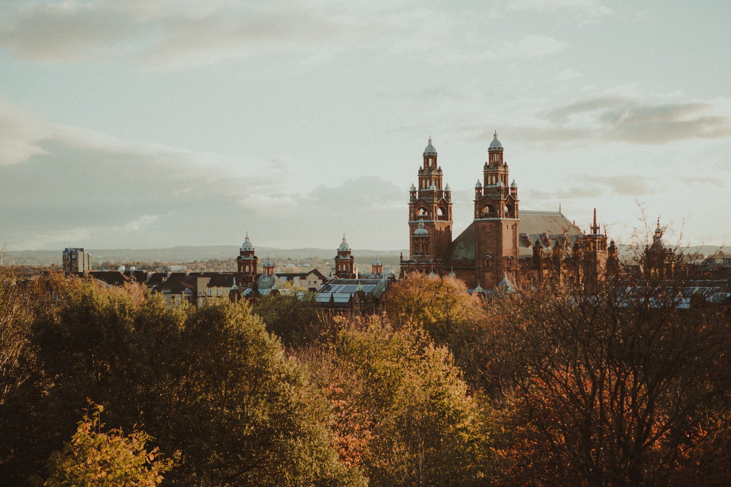 Brown Concrete Building in Glasgow