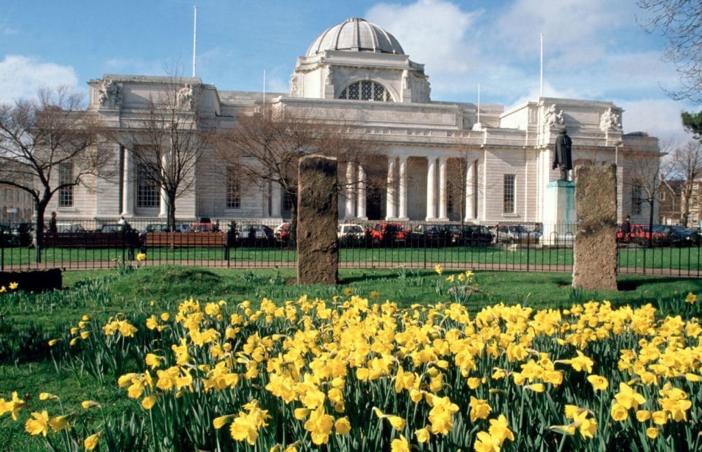 Exterior of National Museum Cardiff