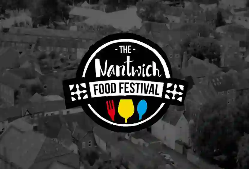 Logo for the Nantwich Food Festival.