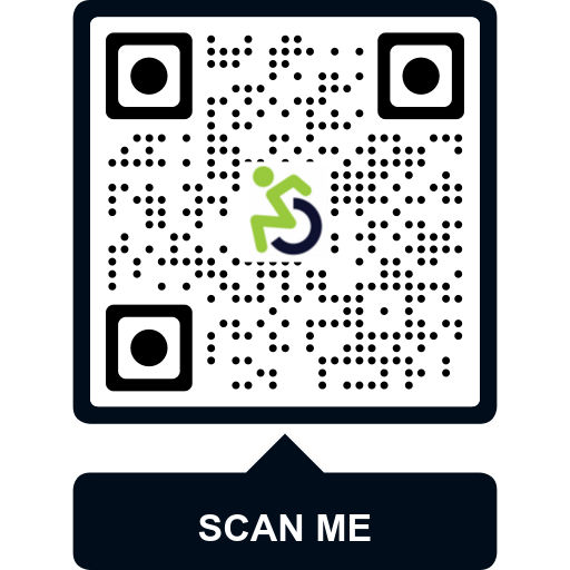 A QR code linking to the free webinar.